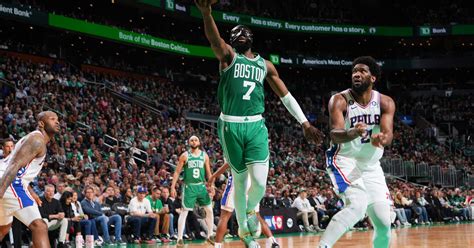 Celtics send a message in Game 2, even series with 121-87 victory over 76ers